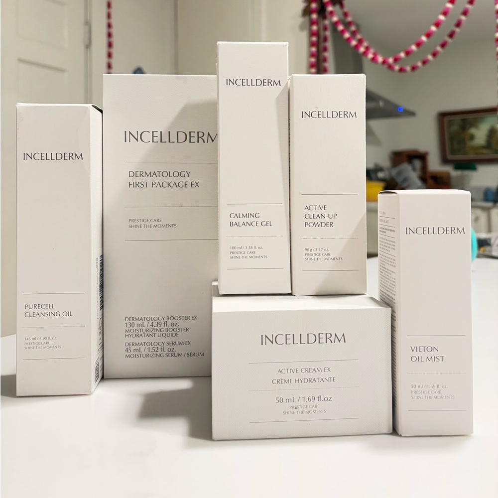 Incellderm Set- 6 boxes- sealed